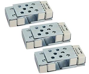 SEMIN - Kit Trappe Magnétique Carrelage Salle de Bain - Accès Baignoire Invisible - 3 x (4 Pattes Aimantées + 4 Plaques Magnétiques) - Trappe de Visite Carrelée - Toutes Dimensions- Pour 3 Trappes.