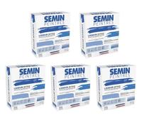 Semin Lisseur, Enduit de Lissage Extra Fin en Poudre pour Finition des Murs, Intérieur, Boite de 1,5 kg (Lot de 5)