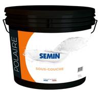 Semin POLAIRE SOUS-COUCHE 15 L - Sous-couche intérieure murs et plafonds - Plaque de plâtre, béton et enduits - Forte adhérence - Bon pouvoir couvrant - Application rouleau, brosse ou Airless