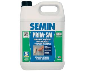 Semin Primaire d'Adhérence pour Enduit de Lissage Prim SM - Intérieur/Extérieur - Bidon 5 L