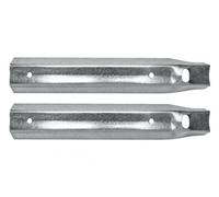 SEMIN Rallonges de Fourrure Universelles F45/F47 - 30 cm - Acier Galvanisé - Pour Cloisons et Plafonds en Plaques de Plâtre - Installation par Glissement - 2 Boîtes de 20