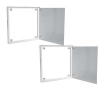 Semin Trappe de Visite à Carreler - 400 mm x 400 mm - Accès sous Baignoire et Pièces Humides (lot de 2)