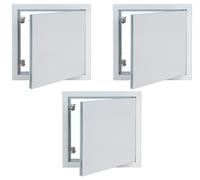 Semin Trappe de Visite HQ - 400 x 400 mm - Laquée Blanche - Isolante et Etanche (Lot de 3)