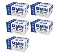 Semin - Vis Auto Perceuse 35 mm - Fixation des Plaques de Plâtre sur l'Ossature - Intérieur - Boîte de 1000 Pièces (Lot de 5000)