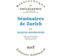 Séminaires de Zurich Martin Heidegger (Auteur), Caroline Gros (Traduction), Médard Boss (Edité par)