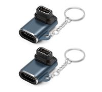 Seminer Adaptateur de Chargeur de Type C pour Coros Pace 2 (Lot de 2), Convertisseur de Câble de Charge pour Montre Connectée avec Puce Intelligente pour Coros Apex (Gris)