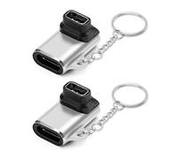 Seminer Adaptateur de Chargeur de Type C pour Coros Pace 2 (Lot de 2), Convertisseur de Câble de Charge pour Montre Connectée avec Puce Intelligente pour Coros Apex (Argent)