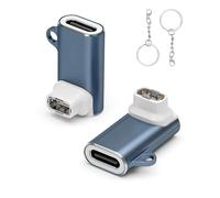 Seminer Adaptateur de Chargeur Type-C pour Montre Connectée COROS Pace Pro (Lot de 2), Convertisseur de Charge USB C (Gris)