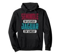Seminole Samedi Jaguar Dimanche Vintage Fans Sport Sweat à Capuche