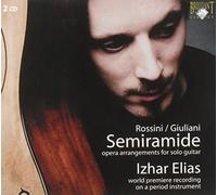Semiramide Arrangements for Guitar (CD) GIOACHINO ROSSINI