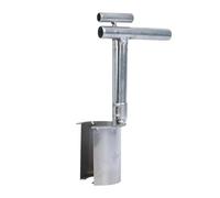 Semis, greffe de jardin,Outil de plantation de bulbes en acier inoxydable | Planteur de baril de jardin pour creuser des trous, transplanter des semis, planter des fleurs