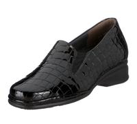 Semler Femme Ria Mocassin, Noir, 42.5 EU Large
