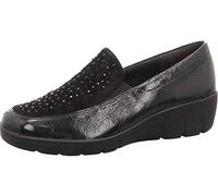 Semler J7155-511 Femme Mocassins, Noir (Schwarz 001), 38 EU