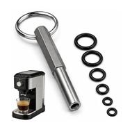Semma Clé à tête ovale en alliage anti-foirage, outil de réparation pour machine à café avec 6 joints, embout de démontage pour boîtier Jura Krups AEG, 7 pcs