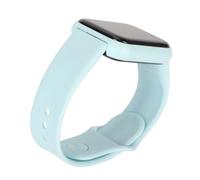 Semme 0,4 Pouce avec Alarme de Compteur de Pas et Alerte de Message Entrant Montre de Fitness IP67 Compatible avec .0 5.0 Gris (Blue)