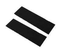 Semme 2 Cuillères à Mesurer Plates Polygones, Gadget de Cuisine Magnétique Pliable en Silicone pour la Cuisson, avec Rangement Facile et Lavable au Lave-vaisselle (L Noir)