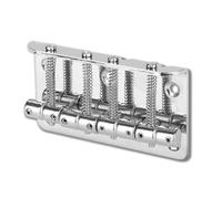 Semme 4 Cordes Hardtail Bridge, selles de Pont Basse pour Accessoire de Rechange pour Pont Basse électrique de Selle Hardtail 80mm(Argent)