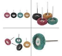 Semme 40 Pièces Vadrouille de Polissage Meule Abrasive Tampon de Polissage Brosse pour Outil Métal Non Métallique Dérouillage ébavurage Bijoux Production de Timbres électroniques