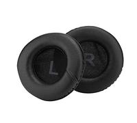 Semme 90MM Casque Oreillette Stéréo H 90MM Coussinets d'oreille de Remplacement pour écouteurs 2 Pièces Coussins en Mousse Souple Cuir de Réduction de Bruit de Haute qualité