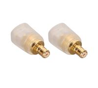 Semme Adaptateur A2DC à 0,78 Mm 2 Broches de Haute qualité pour écouteurs Technica CKS1100 E40 E70 LS200 LS300 - Qualité Sonore sans Perte (Transparent)