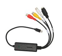 Semme Adaptateur de Convertisseur de Carte Vidéo Son vers USB de Type C, Compatible avec 10/8./8/7//XP et OS X, AV de Haute qualité avec Paramètres