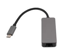 Semme Adaptateur USB C vers Ethernet 2,5 G, Gigabit Haute Vitesse 2 500 Mbps Type C vers RJ45 pour Ordinateurs Portables, Tablettes et Smartphones, Conception en Alliage d'aluminium