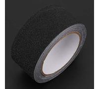 Semme Bande Antidérapante PEVA 5 M, Ruban Abrasif pour Sol d'escalier, Utilisation de Piscine, Installation Facile du Bâton à Décoller (BLACK)