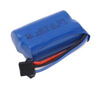 Semme Batterie LiPo Haute Performance de Remplacement pour Voiture RC 7,4 V 1200 MAh avec Prise SM 4P, Idéale pour Les Voitures RC sur Chenilles, Légère et Sûre avec Surcharge