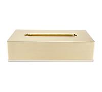 Semme Boîte à Mouchoirs, Porte-serviettes Rectangulaire en Acier Inoxydable 304 avec Bandes de Silicone Antidérapantes, pour Cuisine, Salon, Bureau, Chambre à Coucher, Décoration de