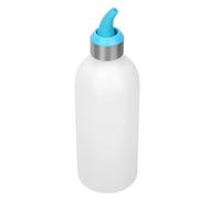 Semme Bouteille de Cuisson à Presser de 450ml en PP de qualité Alimentaire pour Sauces, Vinaigrettes et Confitures, Conception Ergonomique avec Options de Couleur (BLUE)