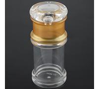 Semme Bouteille d'huile en Acrylique Transparent doré, Pot d'assaisonnement Liquide de Haute qualité pour Sauce Soja, Vinaigre, Plus 'options de Taille pour la Cuisine et le Restaurant (M