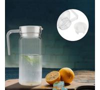 Semme Bouteille Transparente en Acrylique de 500 Ml avec Couvercle - Rayée pour un Usage Domestique ou au Restaurant (800ML)