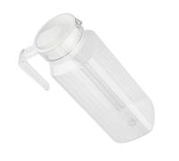 Semme Bouteille Transparente en Acrylique de 500 Ml avec Couvercle - Rayée pour un Usage Domestique ou au Restaurant (1100ML)