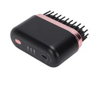 Semme Brosse à Lisser Fil, Mini Brosse à Lisser Portable avec 3 Réglages de Chaleur 160 °C, 180 °C, 200 °C et Anti-brûlure, pour les Types de Cheveux