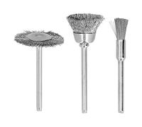 Semme Brosse de Fil de Perceuse, Brosse en Fil Métallique Fixer Ferts Ferts Mini Pinceaux Filt en Fil 45pcs Roues en Fil en Acier Brosses en Stylo Défini pour l'outil d'alimentation