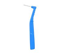 Semme Brosse Interdentaire en Forme de L, 5 Pièces de Fil Dentaire, Brosse de Nettoyage des Dents avec Acier Inoxydable et Nylon, pour les Soins Bucco-dentaires (BLUE)