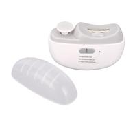 Semme Broyeur à Ongles électrique Blanc, -ongles Automatique Multifonctionnel et Silencieux avec Technologie de Pincement pour un Toilettage Sûr