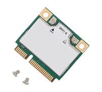 Semme Carte Internet Gigabit Adaptateur PCIe WiFi 6 avec Vitesse de 2400 Mbps et 5. pour Ordinateur de Bureau et Ordinateur Portable 10/11