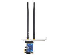 Semme Carte LAN EP9619, Adaptateur PCIE Double Bande 600M avec Antennes et Câble de Connexion pour Jeux et Streaming