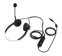 Semme Casque Professionnel Binaural USB H360D 3,5 Mm avec Micro Antibruit, Contrôle du Volume et Fonction pour Une Utilisation au Bureau