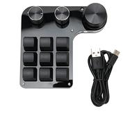 Semme Clavier de Jeu Mécanique Macro à Une Main, Rvb, Filaire, USB, OSU, avec 9 Touches pour Une productivité et Un Contrôle Améliorés