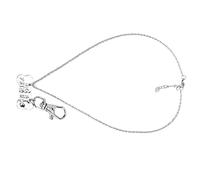 Semme Collier Commémoratif en Alliage d'os de Chien pour Propriétaire d'animal de Compagnie, avec 2 Pendentifs Fendus, pour les Amoureux des Animaux de Compagnie (boîte à souvenirs urne pour
