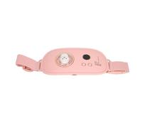 Semme Coussin Chauffant Menstruel avec Vibrations, Chauffage Rapide en Modes 3 Secondes, Coussin Chauffant Portable pour les Crampes Menstruelles, Beige (PINK)