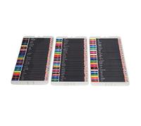 Semme Ensemble de 120 Crayons de Couleurs Vives dans une Boîte de Rangement en Fer - Fournitures Artistiques Professionnelles et Sûres pour la Maison et l'école