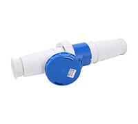 Semme Ensemble de Connecteurs Industriels Robustes à 3 Broches, équipement électrique pour Champs Pétrolifères, Produits Chimiques et Centrales électriques, Coque PA66 en Laiton