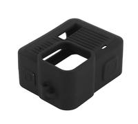 Semme Étui de Protection en Silicone pour Caméra d'action 4K, Résistant aux Chocs, aux Rayures, avec Couvercle Latéral de Batterie, Lanière de Couverture D'objectif pour Caméra