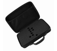 Semme Étui de Transport d'Huiles Essentielles, Coque Rigide pour 60 Bouteilles - pour Huiles et Flacons à roulettes (Black)