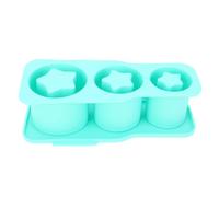 Semme Fabricant de Moules à Glace Creux en Forme de Glaçon en Silicone avec Couvercle pour Gobelets de 20 30 40 Oz, Coffre-fort au Congélateur, qualité Alimentaire Réutilisable, (BLUE)