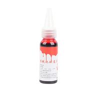 Semme Faux Sang Comestible, Maquillage de Blessure Halloween, Sûr pour la | Formule Comestible, Utilisation sur la Peau et le Tissu, Utilisation pour Fête, Effets de Scène, Effets de Zombie,