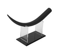 Semme Grande Poupée de Cils 3D Sculptée Ronde Outil de Formation Capillaire | Support de démonstration de faux cils, Base en plastique épais, effet visuel grossi 300X, ornement de Salon intégré